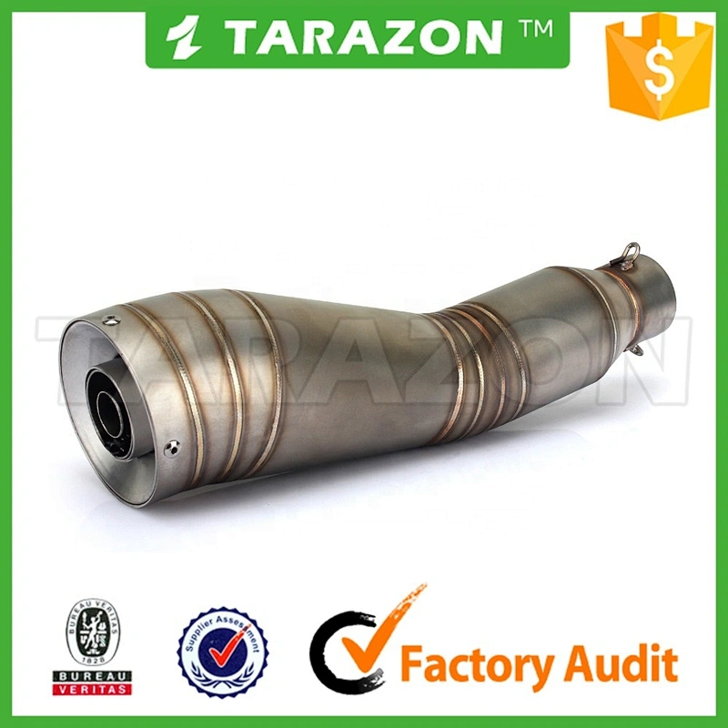 35mm-51mm Universal Exhaust Muffler Vent Pipe Slip On Racing Motorcycle Street Bike