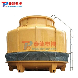 Injection molding machine cooling tower