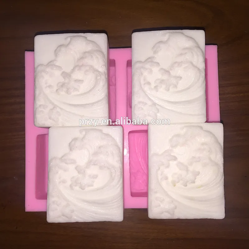 CHOPPY SEA 9 Bars silicone soap molds for soap making soap mold custom