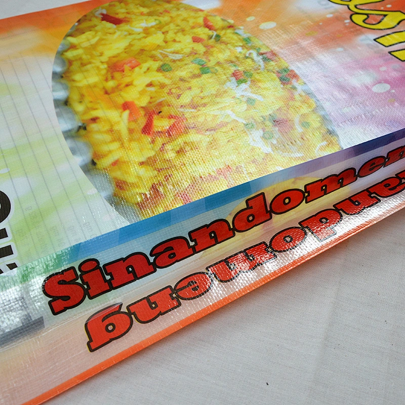 Brand new pp woven rice plastic bag of 50kg