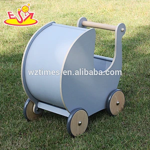 2018 Neues Design Holz Baby Walker Spielzeug Kinder Holz Baby Walker Spielzeug schöne Holz Baby Walker Spielzeug W16E062