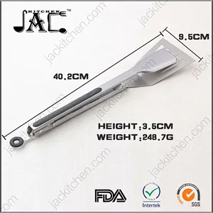 Hot Sale Stainless Steel Pp Wood Handle Grill Tongs