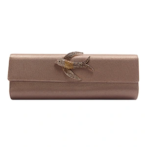 Fashion selection at factory price gold party clutch bags