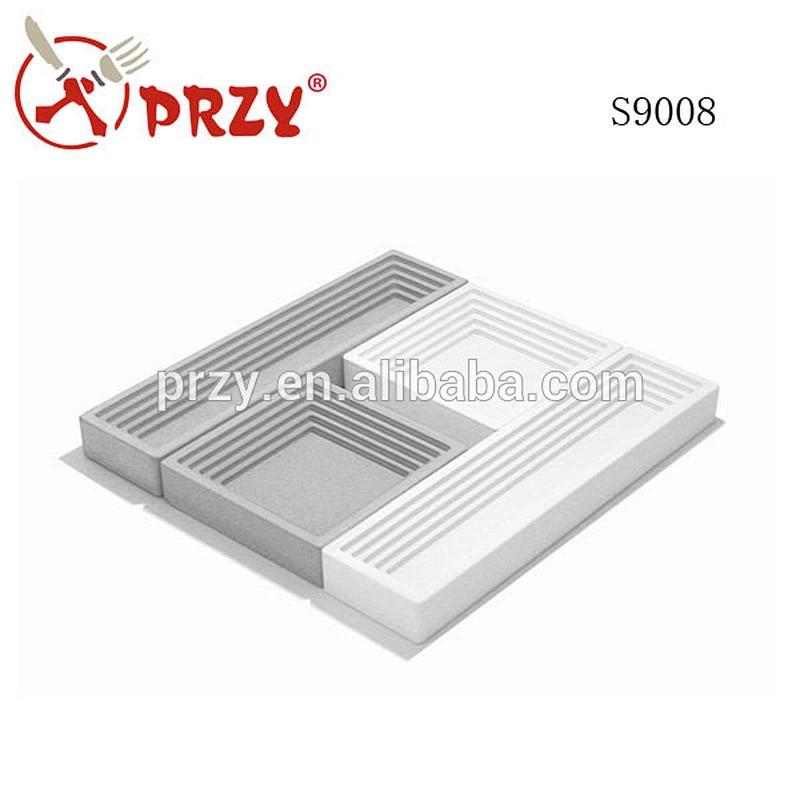 S9008 rectangle silicone concrete molds Cement storage mold silicone molds silicone pen holder mould