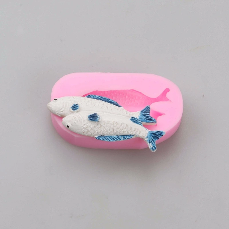 S9168 Marine theme food grade fondant molds,3D Silicone Fondant Mold Cake Decoration Tool Food Grad decoration candy mold