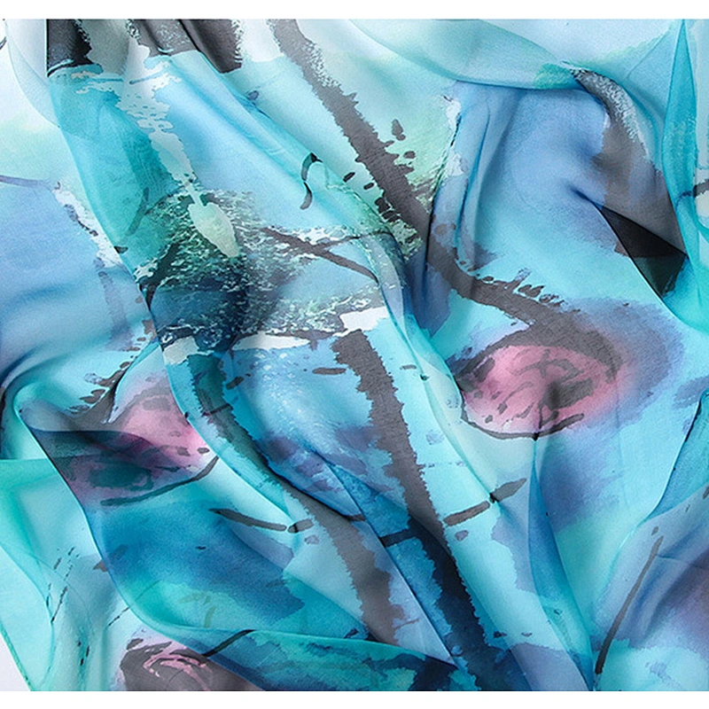 Silver silk scarf hijab fashion arabic scarfs silk scarf in delhi