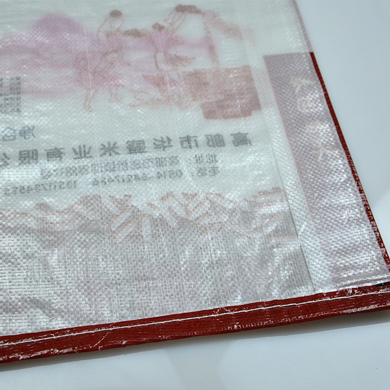 PP rice packing bags, 10kg, 25kg, rice flour packing bags.