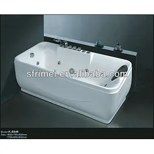 K-8846 Bathtubs From Poland Low Drainer Portable Foshan Bath tub
