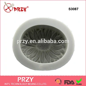 S3087 Sunflower Silicone Soap Mold
