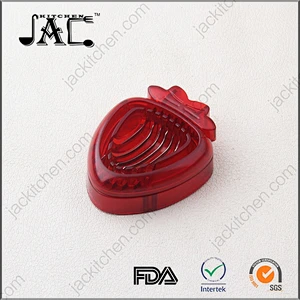 New Plastic Strawberry Egg Slicer for Cake Salad and Dessert