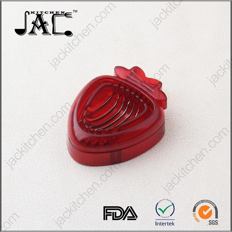 New Plastic Strawberry Egg Slicer for Cake Salad and Dessert