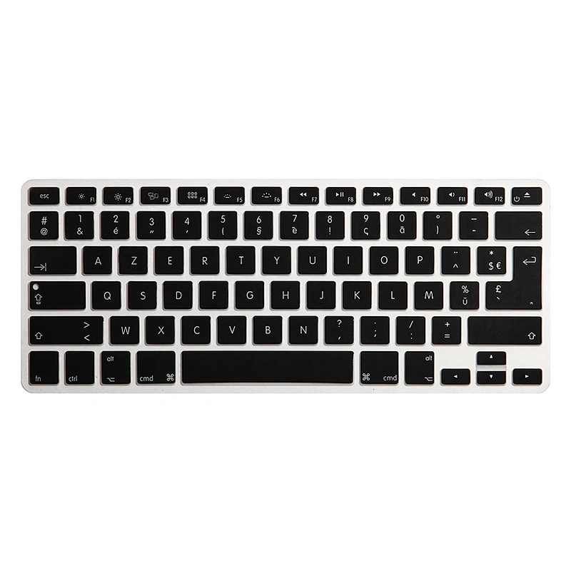 French custom Silicone Keyboard Protector film laptop keyboard cover laptop skin For Macbook Air 13 Inch UK/US