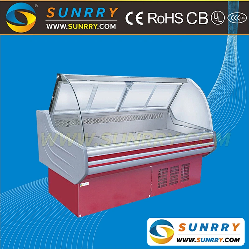 New style supermarket showcase refrigerator for deli display in factory price (SUNRRY SY-SDS1500W)