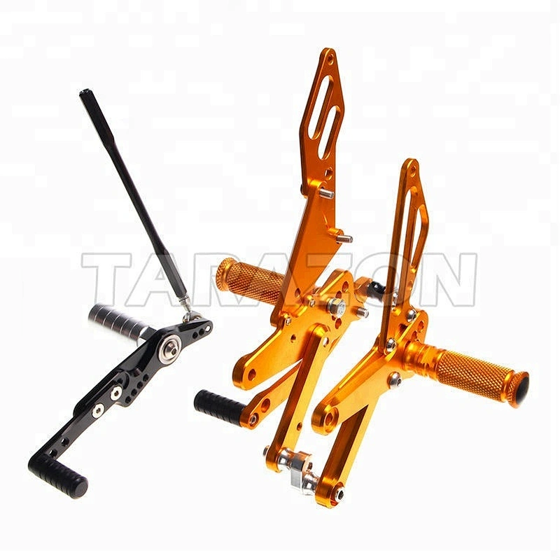 CNC Billet Aluminum Adjustable Motorcycle Rear sets For YZF R1