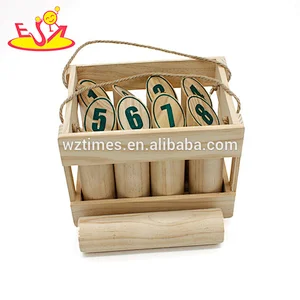 New design yard games wooden Finnish tossing game for throwing W01A305