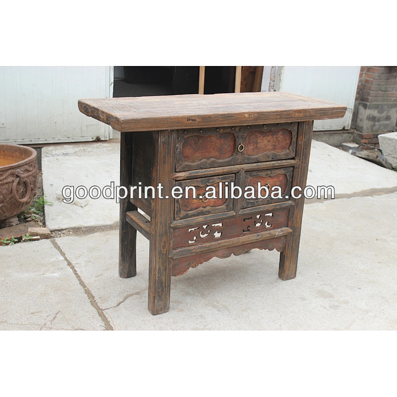Reproduction antique chinese furniture/Side carving table