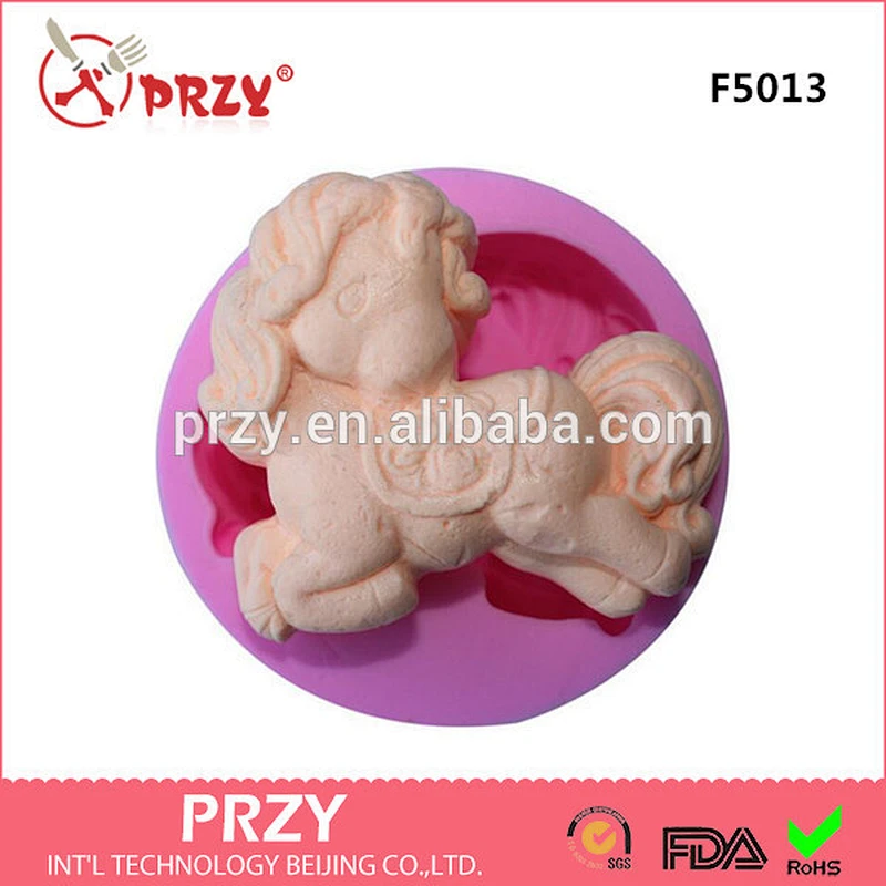 3DThe little pony fondant silicone mold/silicone sweet molds
