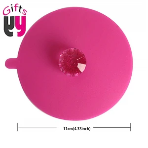 reusable stretch cover silicone rubber cup lid bowl cover