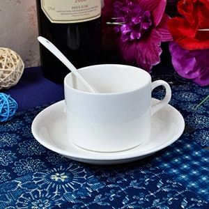 Free Sample Porcelain Coffee Mug Eco-friendly Ceramic Coffee Cup Set Gift Box Packing Door Gift for Man