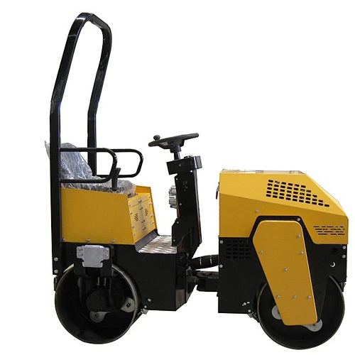 2019 new Working weight 1000kg 1.0 ton double drum compactors hydraulic vibratory road roller