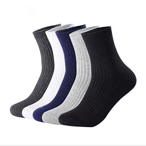 cotton  business dress mens socks 5 pack