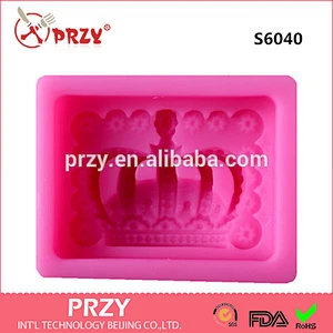 DIY crown silicone soap mold decorative soap mold