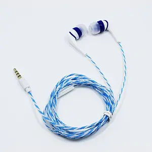 Perfect fashion design silicone cover music wired in ear earphones