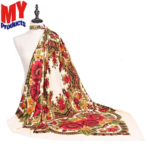Wholesale instant hijab silk muslim square scarf muslim scarf hijab shawl