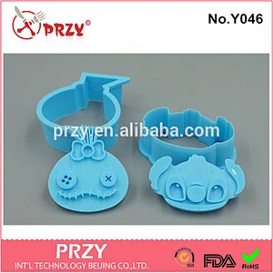 Eco-friendly Y046 plastic Stitch cake fondant tool