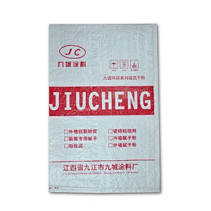 Customized wholesale industry uses 25kg 50kg pp cement block bottom valve bag