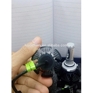 LUJIA Automobiles motorcycles 9005 HB3 9006 HB4 h4 h7 super bright 6000lm 3000K 6000K X3 car led headlight bulbs