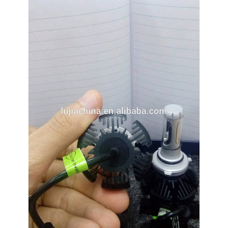 LUJIA Automobiles motorcycles 9005 HB3 9006 HB4 h4 h7 super bright 6000lm 3000K 6000K X3 car led headlight bulbs