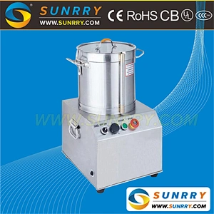 Food cutter and fritter machine for fruit and vegetable cutter