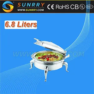 Buffet Stainless Steel Food Warmer/Electric Buffet Server/Buffet Decoration (SY-BU101B SUNRRY)