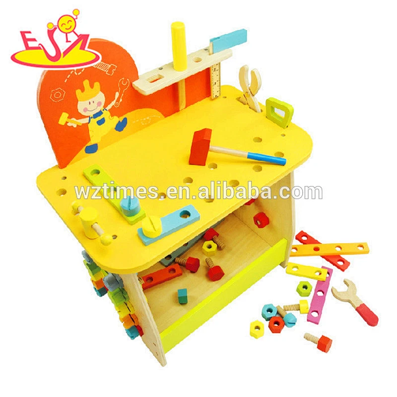 2018 großhandel holzwerkzeug set für kinder diy holzwerkzeug set für kinder neue mode holz werkzeugsatz für kinder
