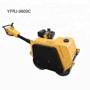 Mini Double Drum Asphalt Roller For Soil Compaction YFRJ-S600C