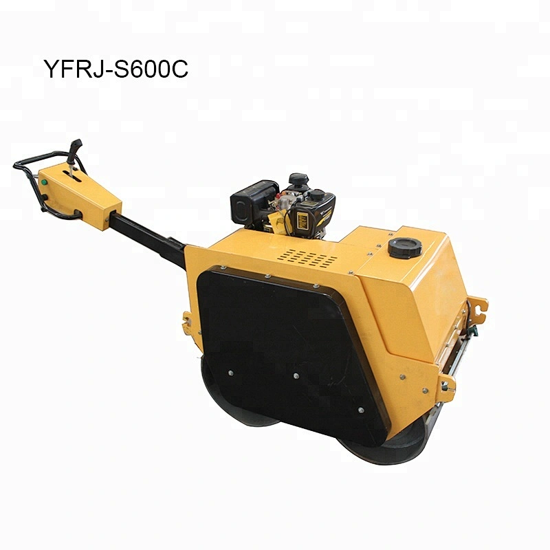 Mini Double Drum Asphalt Roller For Soil Compaction YFRJ-S600C
