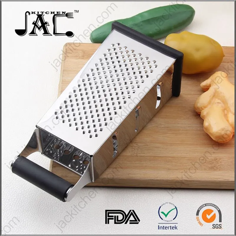 Commercial Convenient Stainless Steel 4-Sided Grater