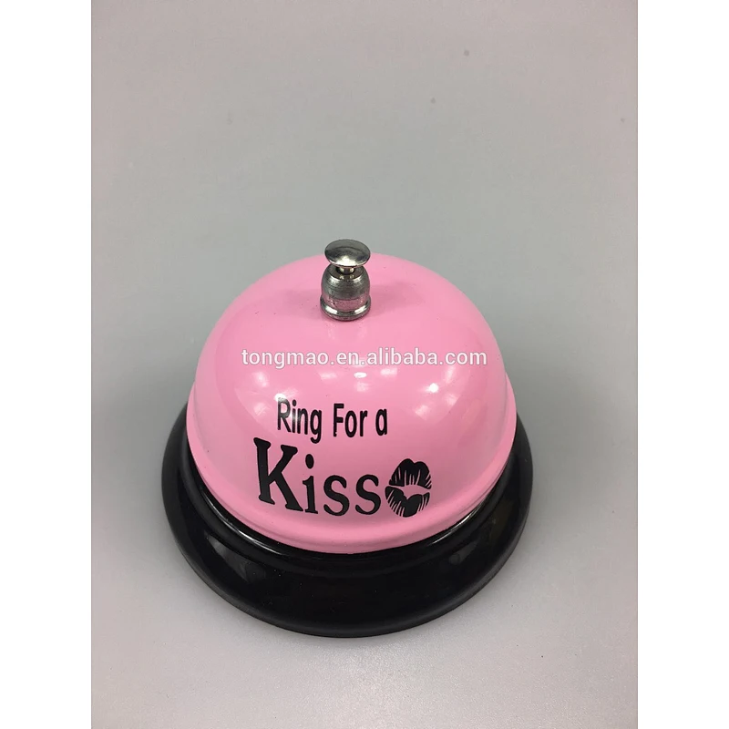 Excellent quality best-selling colorfull logo-making desktop call bell, table bell,dinner bell