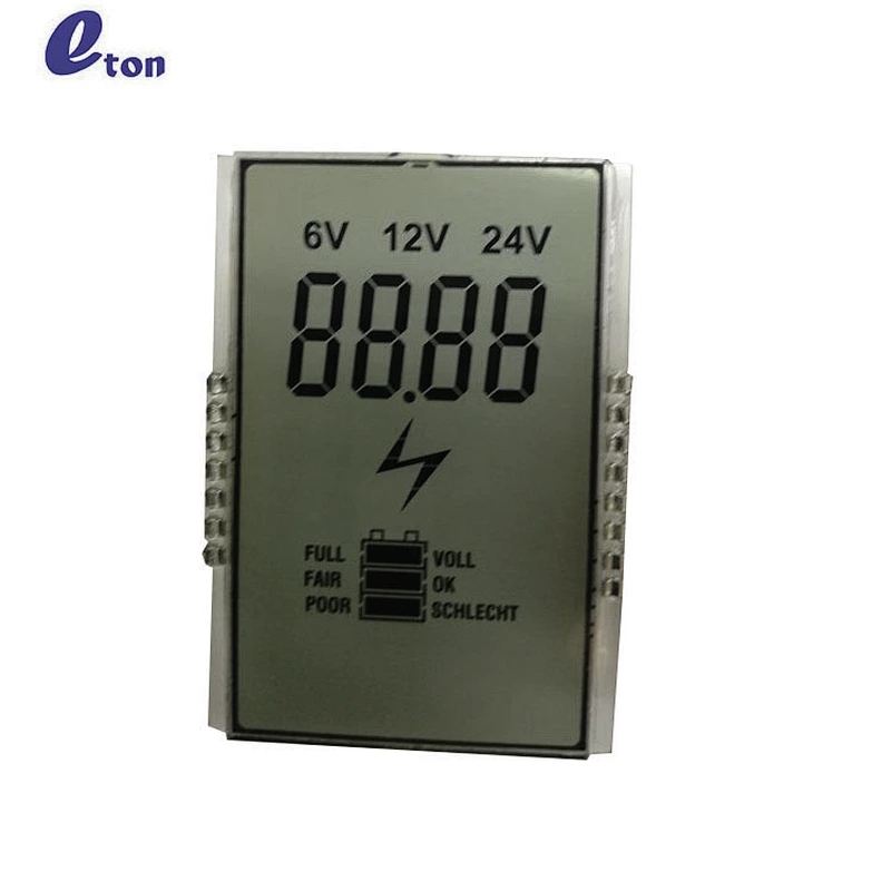 Transparent  STN LCD Display Screen for Charging Pile