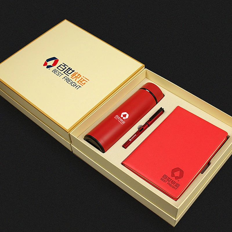 Low MOQ Wholesale Business Gift Set Cheap Price Personality Customized Logo Box Gift High-end Company Office Gift Set