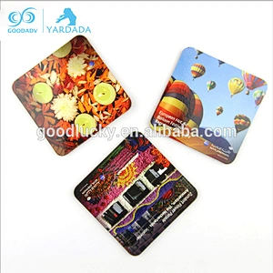 Custom coffee coaster multifunction heat resistant glass cup coaster