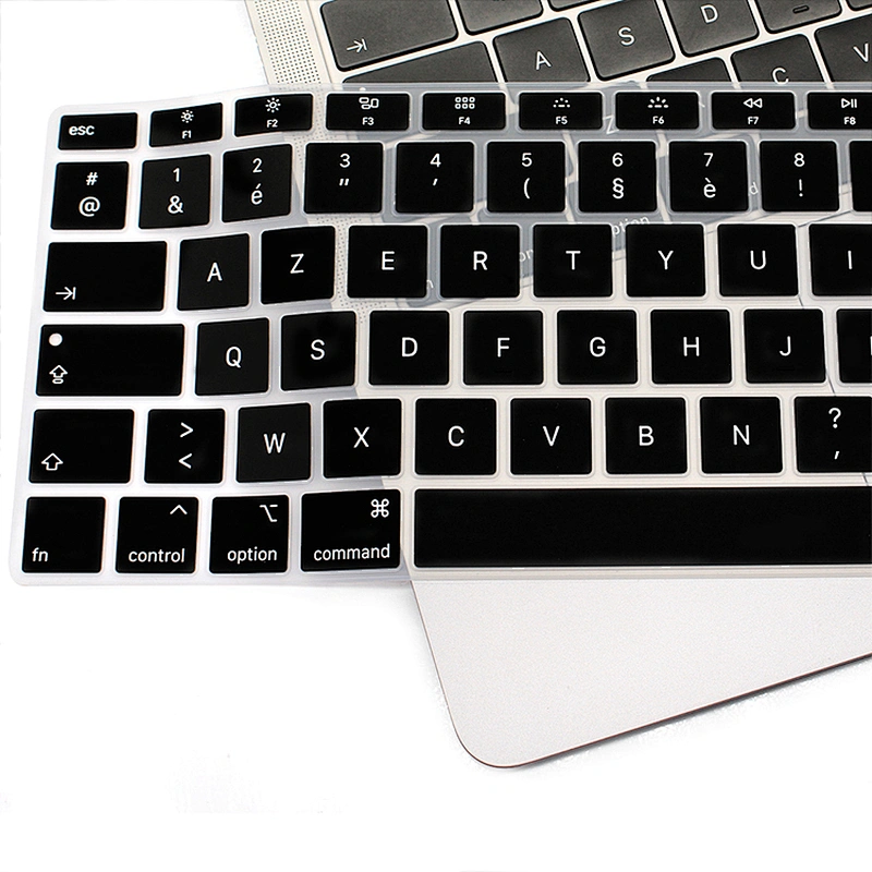 ali baba french custom laptop keyboard skin Silicone Keyboard Cover for Macbook Air 13 Inch A1932 Keyboard Protector EU Version