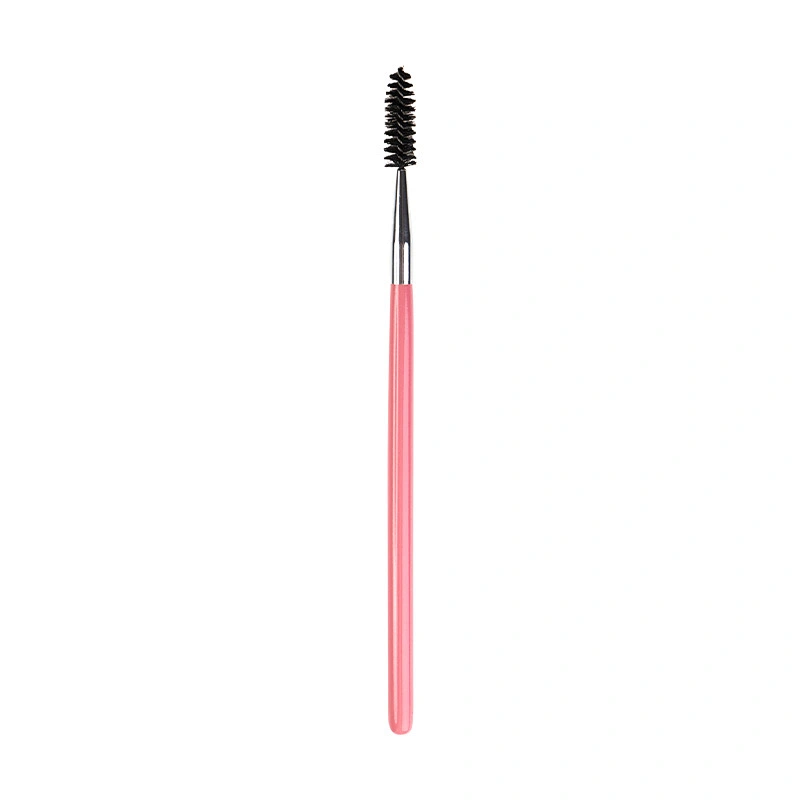 Wholesale cosmetic tools private label makeup brush wood eyelash extension brush