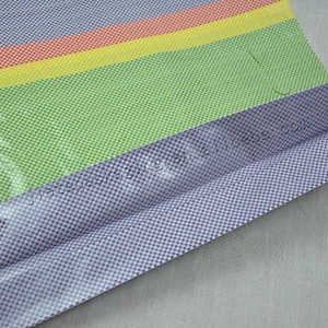 Customized new design reusable pp woven shopping bag with D handle