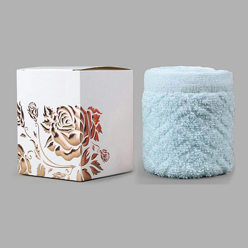 Wholesale Pure Cotton Face Towel With Elegant Embroidery For Travelling