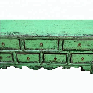 chinese antique distressed lacquered altar table living room furniture