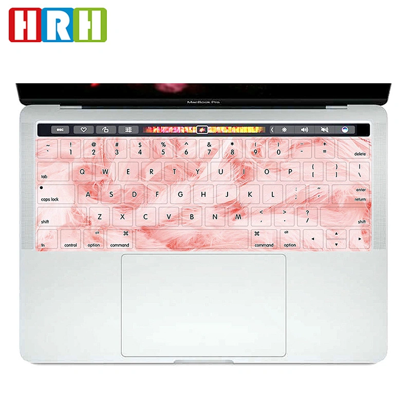 wood and Feathers Japanese TPU Keyboard Cover for MacBook Pro13 15 Retina with Touch Bar