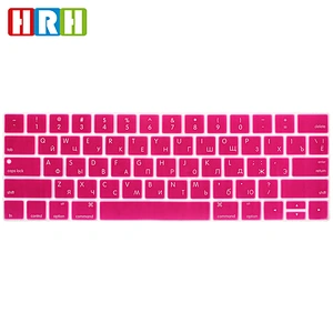 Waterproof Russian Keyboard Skin for Macbook 13 Inches Cover For Macbook Silicon Keyboard Cover