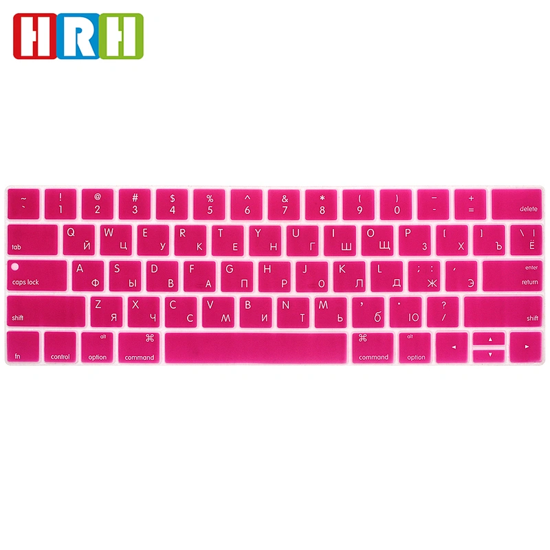 Waterproof Russian Keyboard Skin for Macbook 13 Inches Cover For Macbook Silicon Keyboard Cover